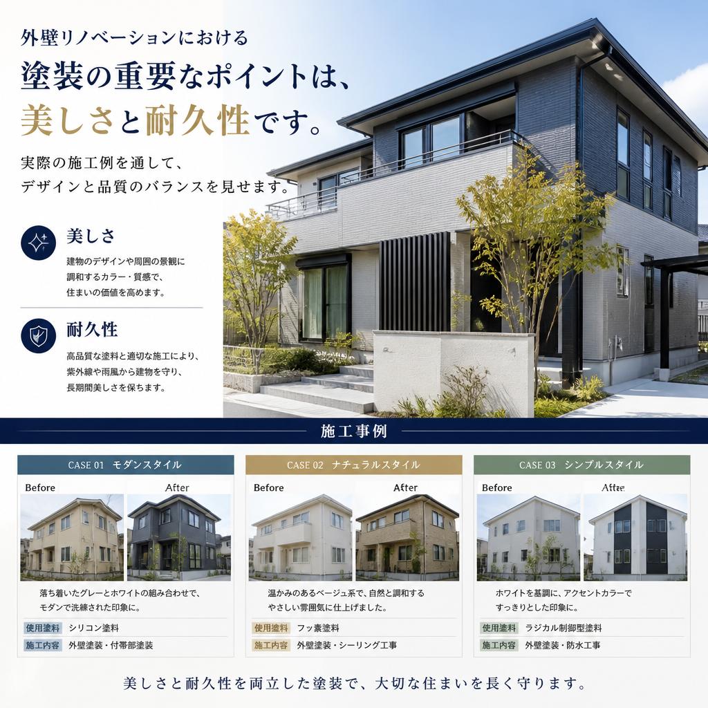 品質とデザイン性を両立