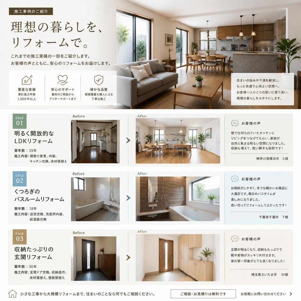 施工例紹介