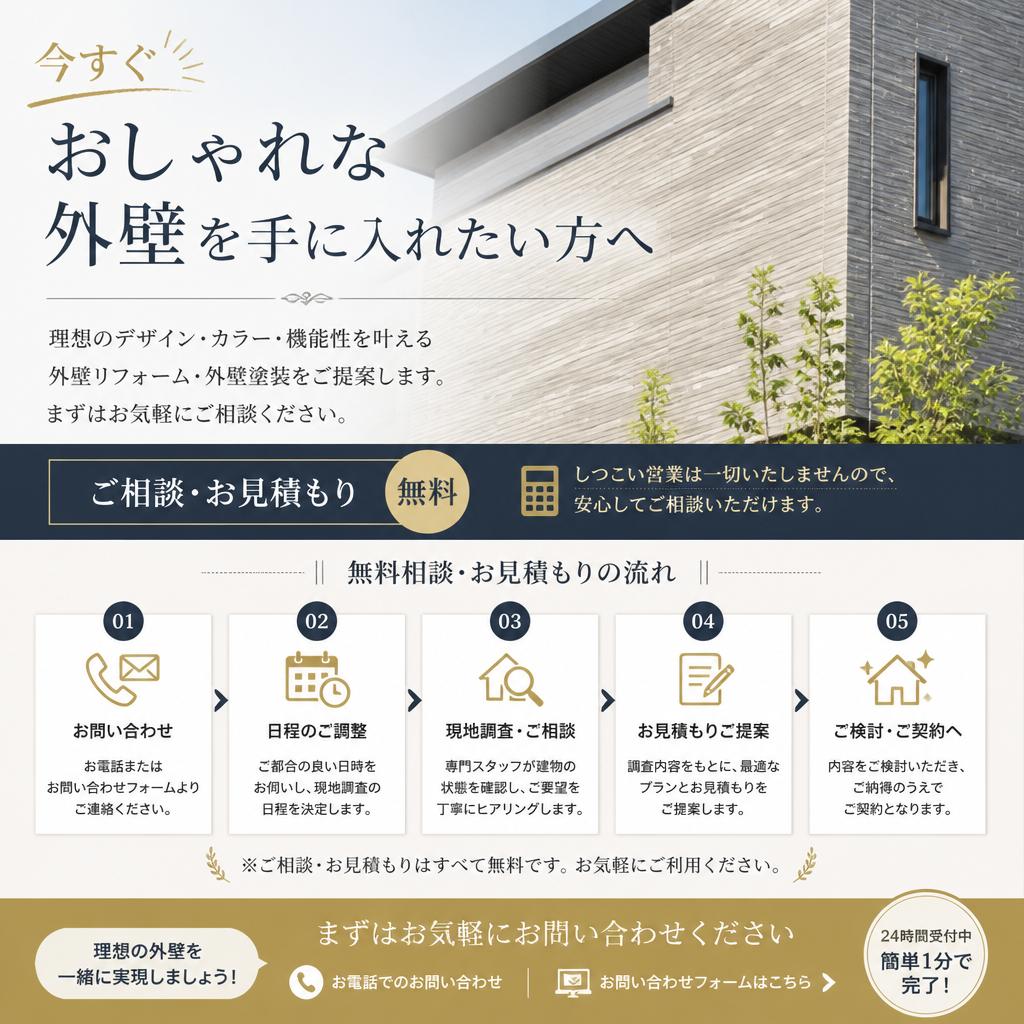 7. 無料相談・見積もりのご案内